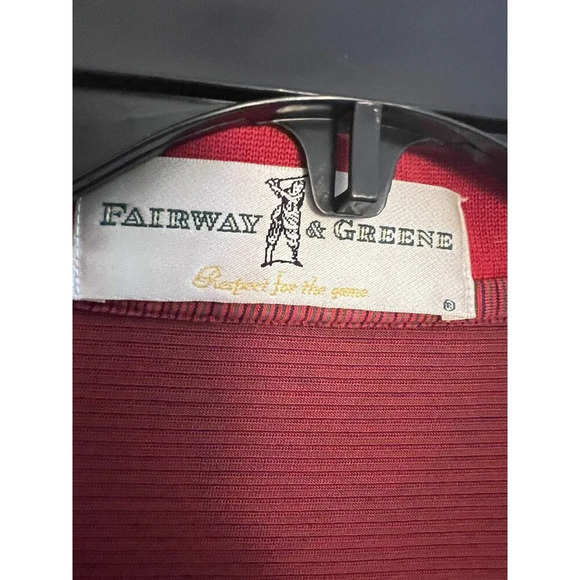 Fairway&Green Men's Tour Issue Polo Golf Shirt Size Medium Short Sleeve - Picture 3 of 7